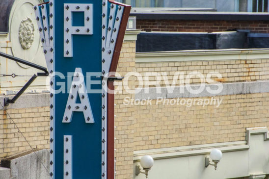 Detail of Palace Theatre Sign