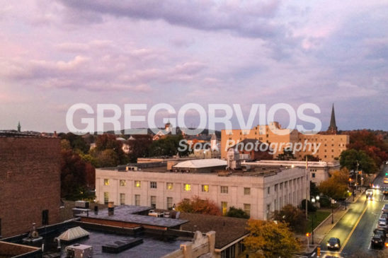 Cityscape of Manchester, New Hampshire